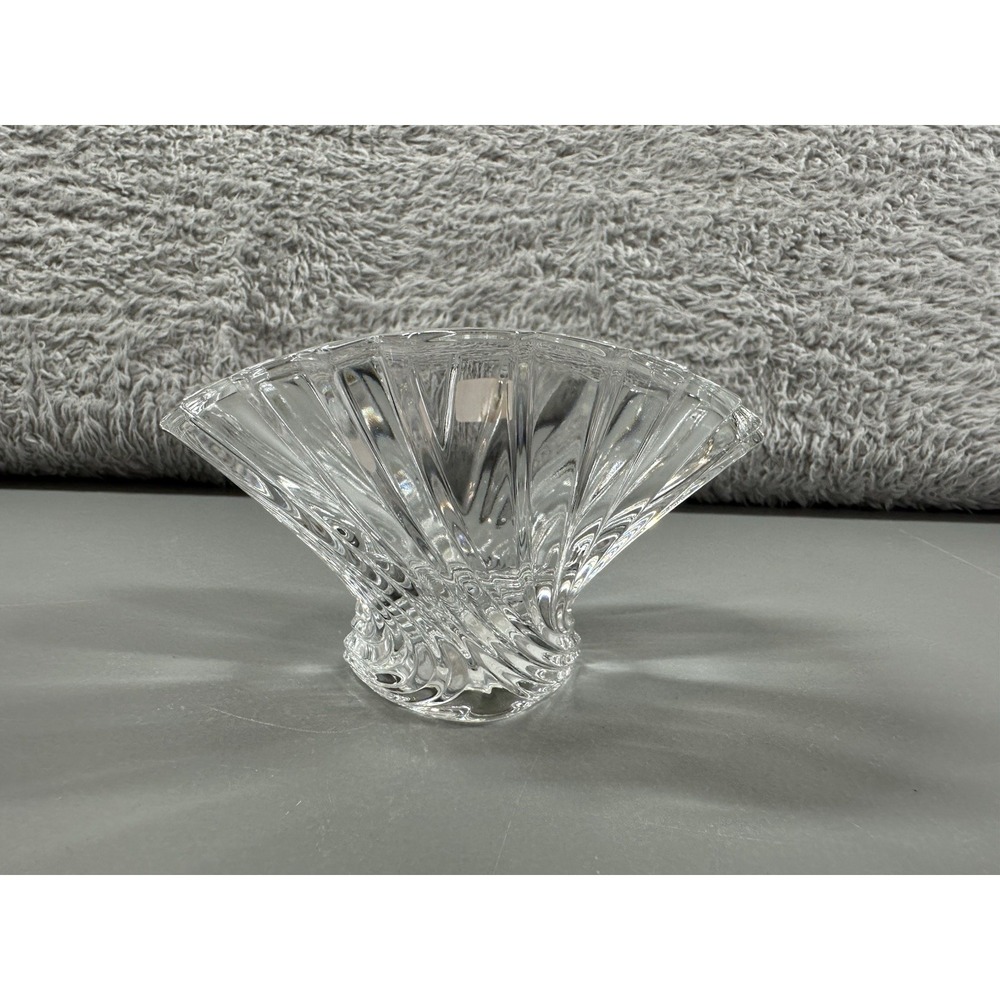 VINTAGE Mikasa Crystal Candle‎ Holder Flores Votive WX056/610